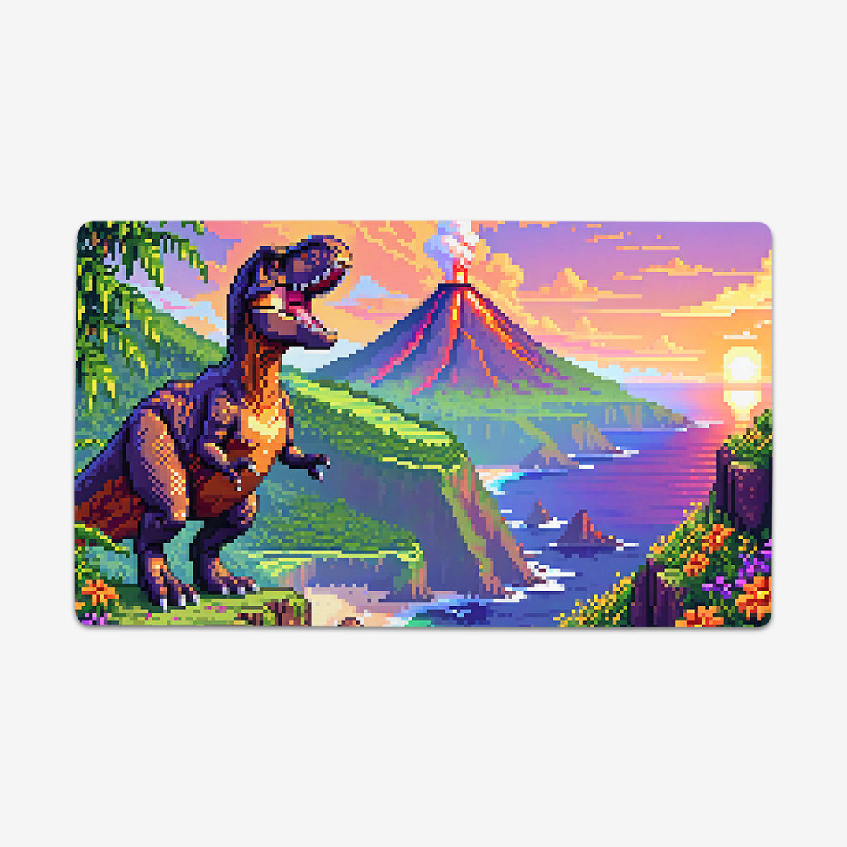 The King Of The Cliff Playmat - Premium Playmat from Inked Gaming - Just $34.99! Shop now at Game Crave Tournament Store
