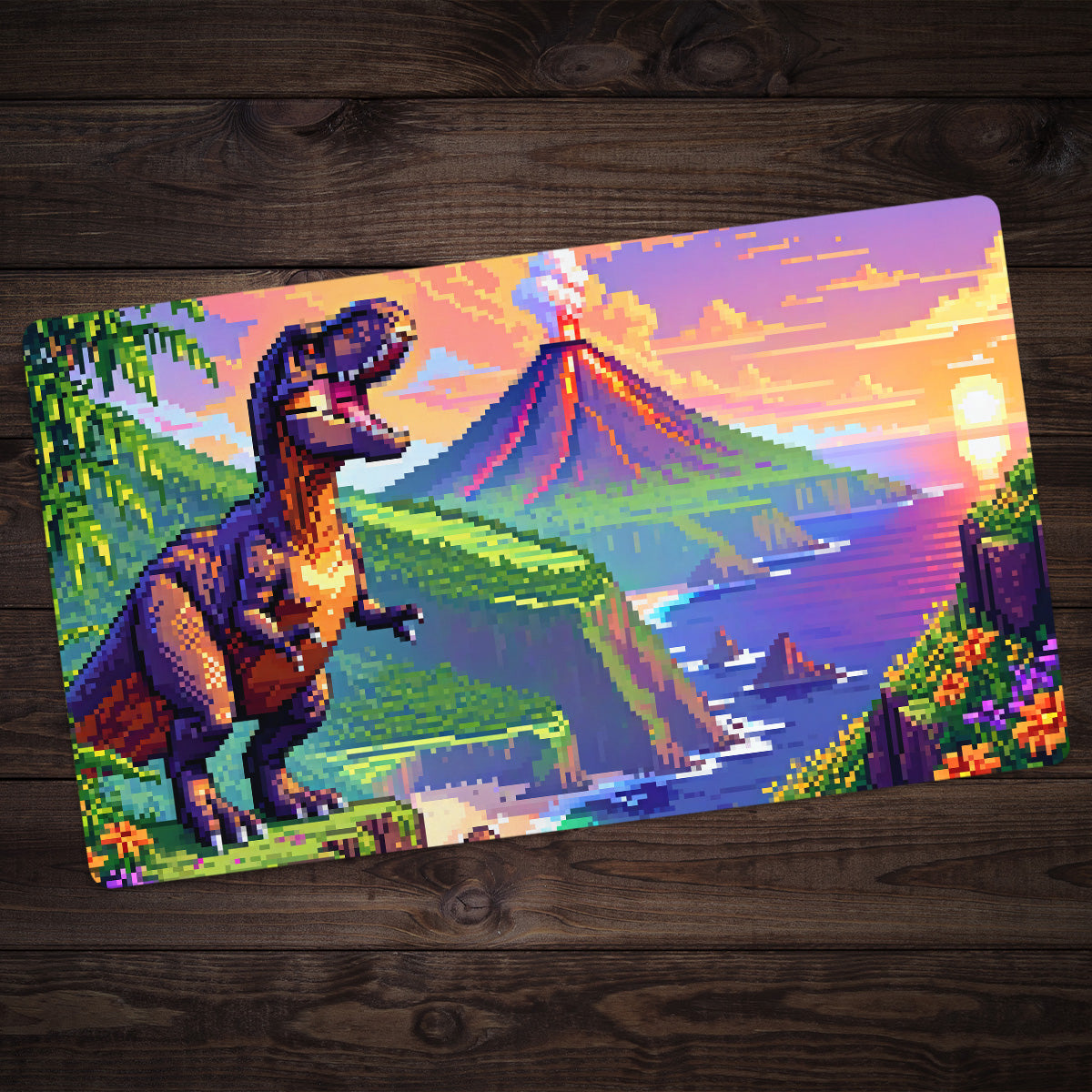 The King Of The Cliff Playmat - Premium Playmat from Inked Gaming - Just $34.99! Shop now at Game Crave Tournament Store