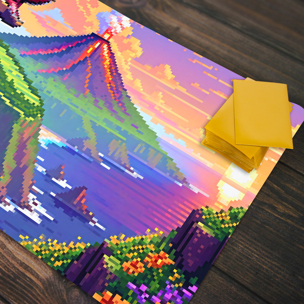 The King Of The Cliff Playmat - Premium Playmat from Inked Gaming - Just $34.99! Shop now at Game Crave Tournament Store