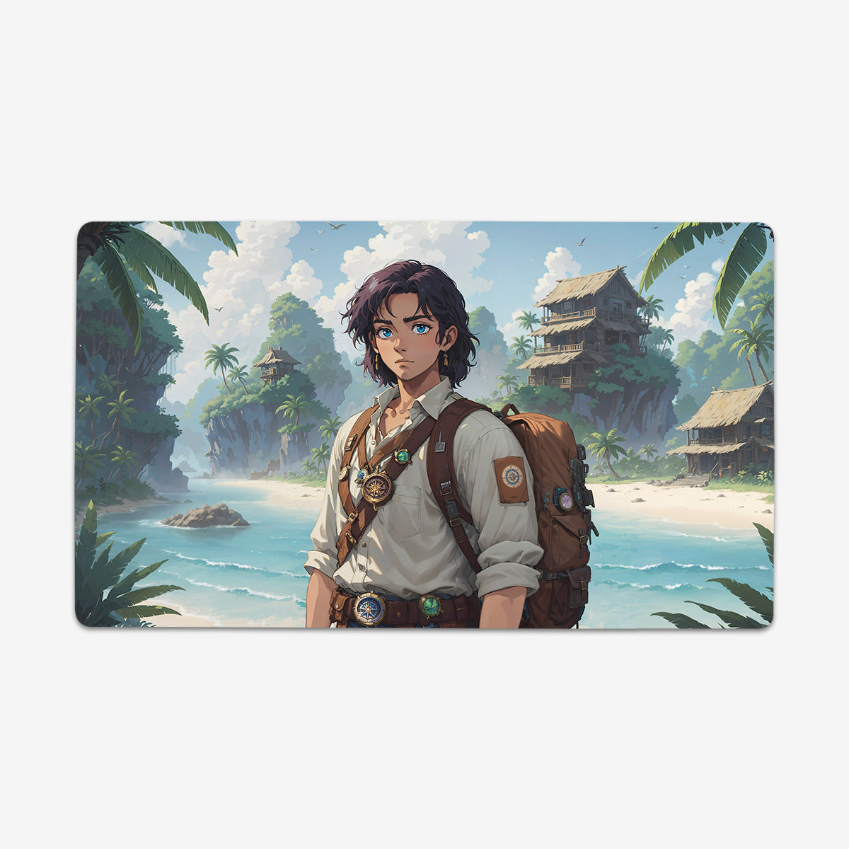 The Wayfarer Playmat - Premium Playmat from Inked Gaming - Just $34.99! Shop now at Game Crave Tournament Store