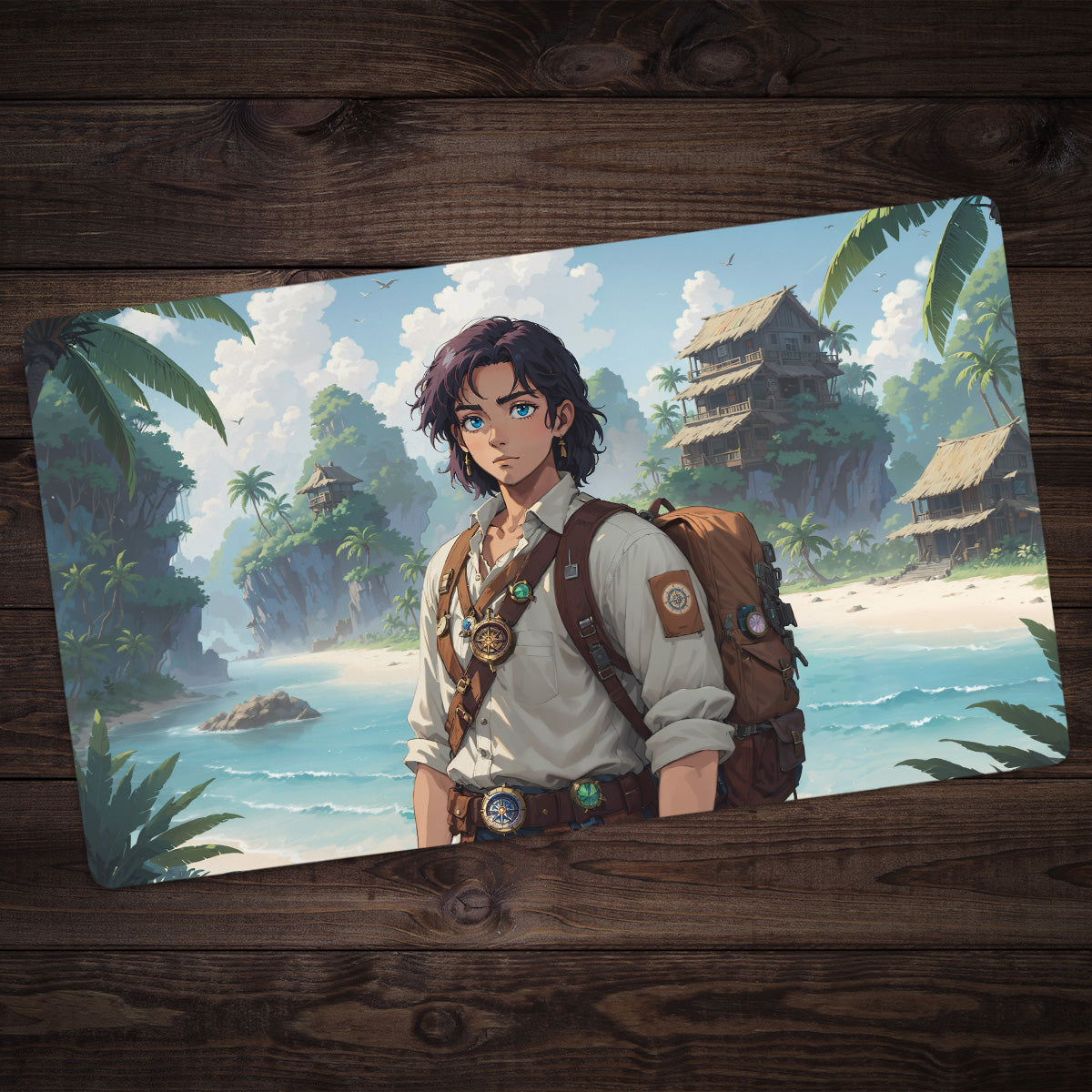 The Wayfarer Playmat - Premium Playmat from Inked Gaming - Just $34.99! Shop now at Game Crave Tournament Store