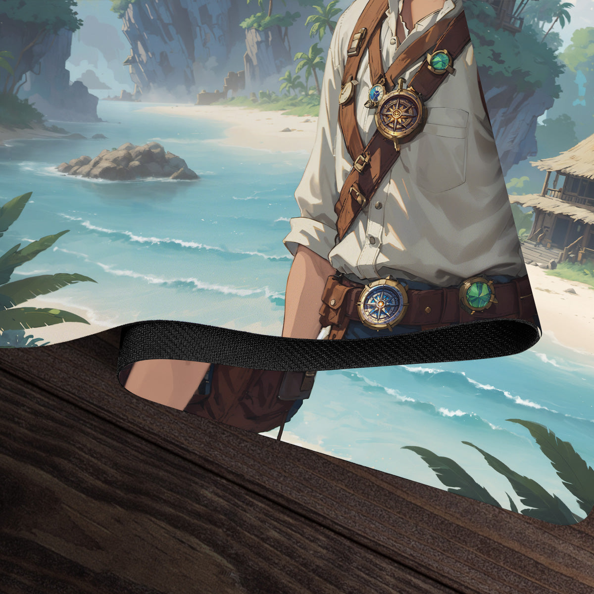 The Wayfarer Playmat - Premium Playmat from Inked Gaming - Just $34.99! Shop now at Game Crave Tournament Store