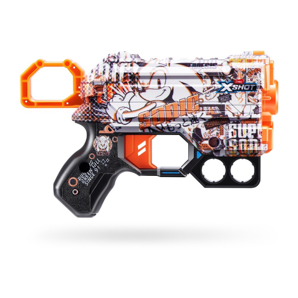 X-Shot Skins Menace Retro - Sonic the Hedgehog Toy Blaster