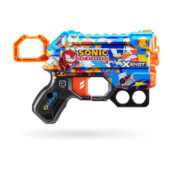 X-Shot Skins Menace Sonic Team - Sonic the Hedgehog Toy Blaster
