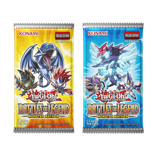 Yu-Gi-Oh! TCG - Battles of Legend: Monster Mayhem Booster Pack - Premium YGO Sealed from Konami - Just $4.99! Shop now at Game Crave Tournament Store
