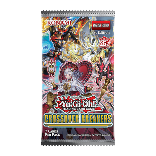 Yu-Gi-Oh TCG Crossover Breakers Booster Pack - Premium YGO Sealed from Konami - Just $4.49! Shop now at Game Crave Tournament Store