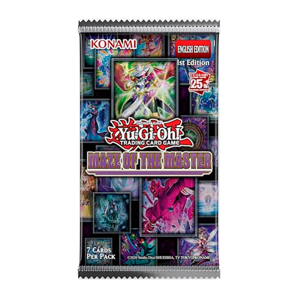 Yu-Gi-Oh TCG - Maze of the Master Booster Pack - Premium YGO Sealed from Konami - Just $4.49! Shop now at Game Crave Tournament Store