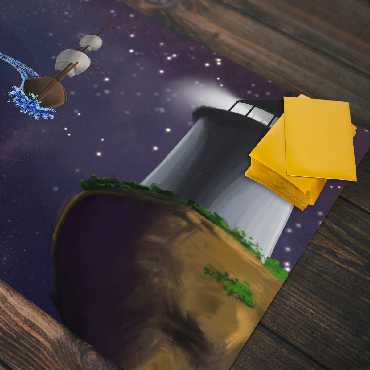 Spacefaring Playmat - Premium Playmat from Inked Gaming - Just $34.99! Shop now at Game Crave Tournament Store