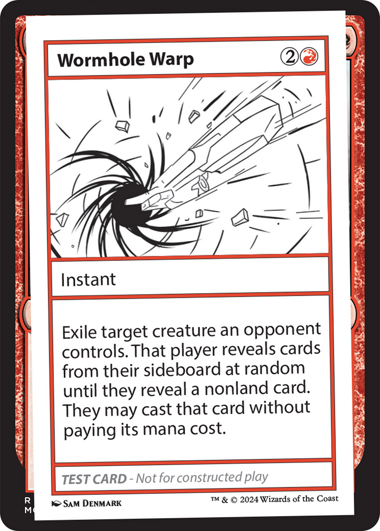 Wormhole Warp (MB2-333) - Mystery Booster 2 - Premium MTG Single from Wizards of the Coast - Just $0.26! Shop now at Game Crave Tournament Store