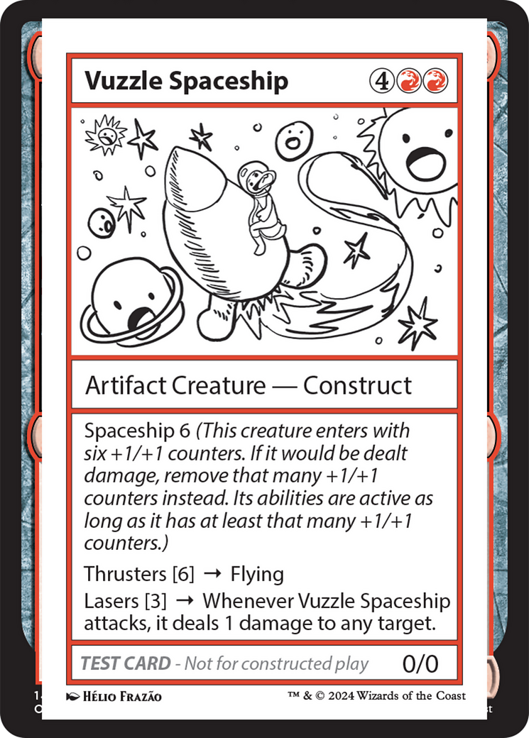 Vuzzle Spaceship (MB2-332) - Mystery Booster 2 - Premium MTG Single from Wizards of the Coast - Just $0.25! Shop now at Game Crave Tournament Store