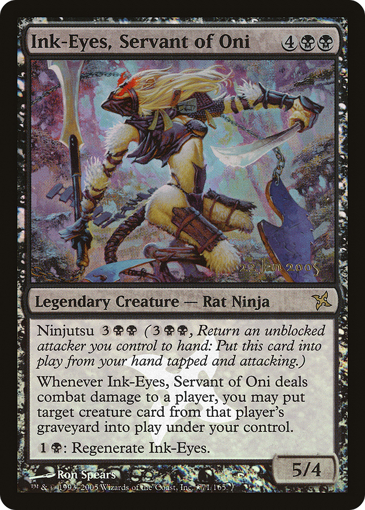 Ink-Eyes, Servant of Oni (PBOK-71★) - Betrayers of Kamigawa Promos Foil