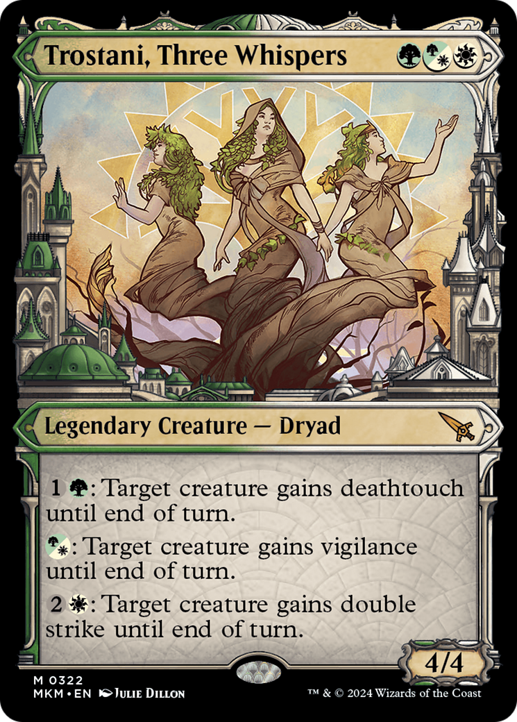 Trostani, Three Whispers (MKM-322) - Murders at Karlov Manor: (Showcase) - Premium MTG Single from Wizards of the Coast - Just $1.14! Shop now at Game Crave Tournament Store