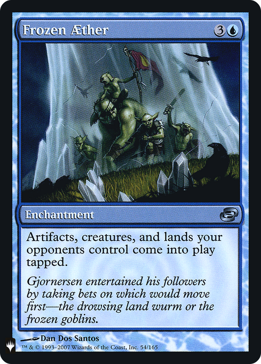 Frozen Aether (FMB1-023) - Mystery Booster Retail Edition Foils Foil