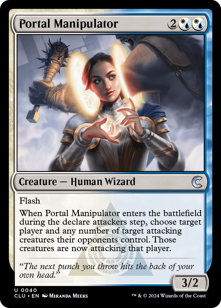 Portal Manipulator (CLU-040) - Ravnica: Clue Edition - Premium MTG Single from Wizards of the Coast - Just $0.25! Shop now at Game Crave Tournament Store
