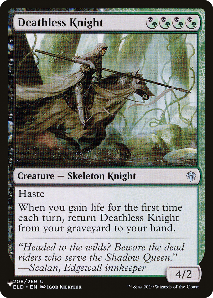 Deathless Knight (PLIST-392) - The List