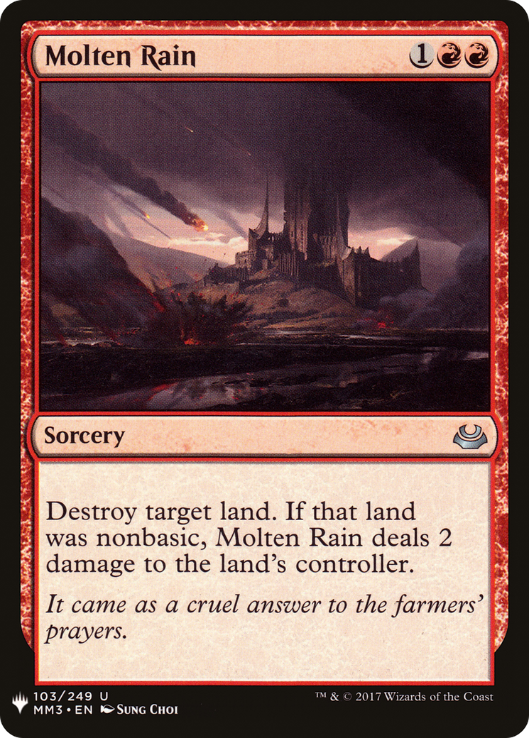 Molten Rain (MB1-1016) - Mystery Booster