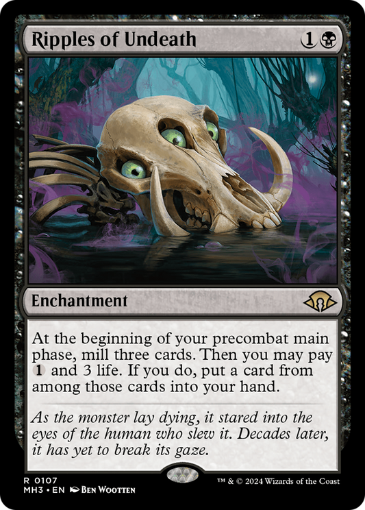 Ripples of Undeath (MH3-107) - Modern Horizons 3 - Premium MTG Single from Wizards of the Coast - Just $4.79! Shop now at Game Crave Tournament Store
