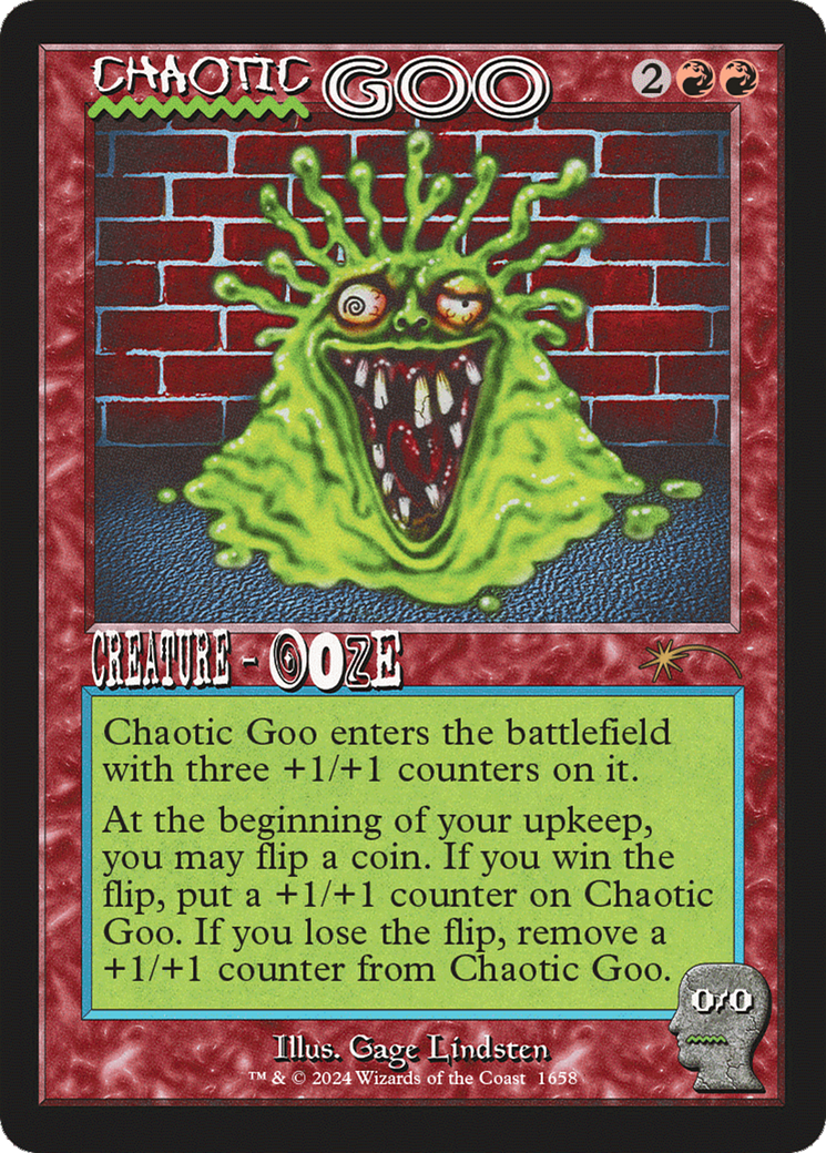 Chaotic Goo (SLD-1658) - Secret Lair Drop - Premium MTG Single from Wizards of the Coast - Just $1.09! Shop now at Game Crave Tournament Store