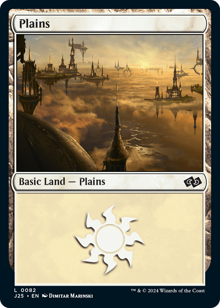 Plains (J25-082) - Foundations Jumpstart - Premium MTG Single from Wizards of the Coast - Just $0.25! Shop now at Game Crave Tournament Store