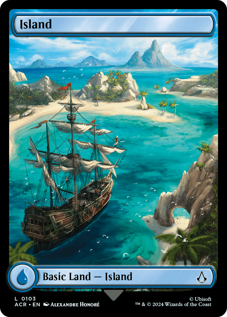 Island (ACR-103) - Assassin's Creed Foil - Premium MTG Single from Wizards of the Coast - Just $1.49! Shop now at Game Crave Tournament Store