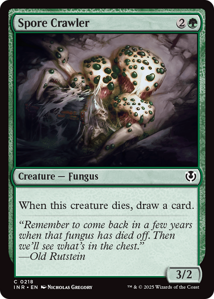 Spore Crawler (-218) - Innistrad Remastered Foil - Premium MTG Single from Wizards of the Coast - Just $0.25! Shop now at Game Crave Tournament Store