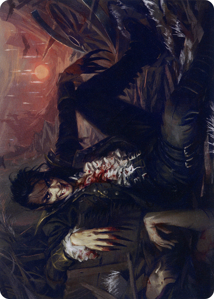 Arrogant Outlaw // Arrogant Outlaw (AMID-033) - Midnight Hunt Art Series (Borderless) Foil - Premium MTG Single from Wizards of the Coast - Just $0! Shop now at Game Crave Tournament Store