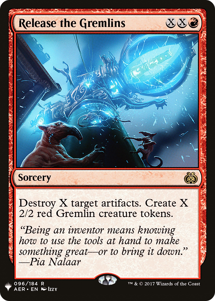 Release the Gremlins (MB1-1039) - Mystery Booster