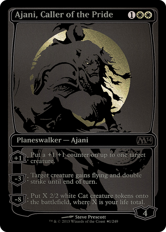 Ajani, Caller of the Pride (PSDC-01★) - San Diego Comic-Con 2013 Foil
