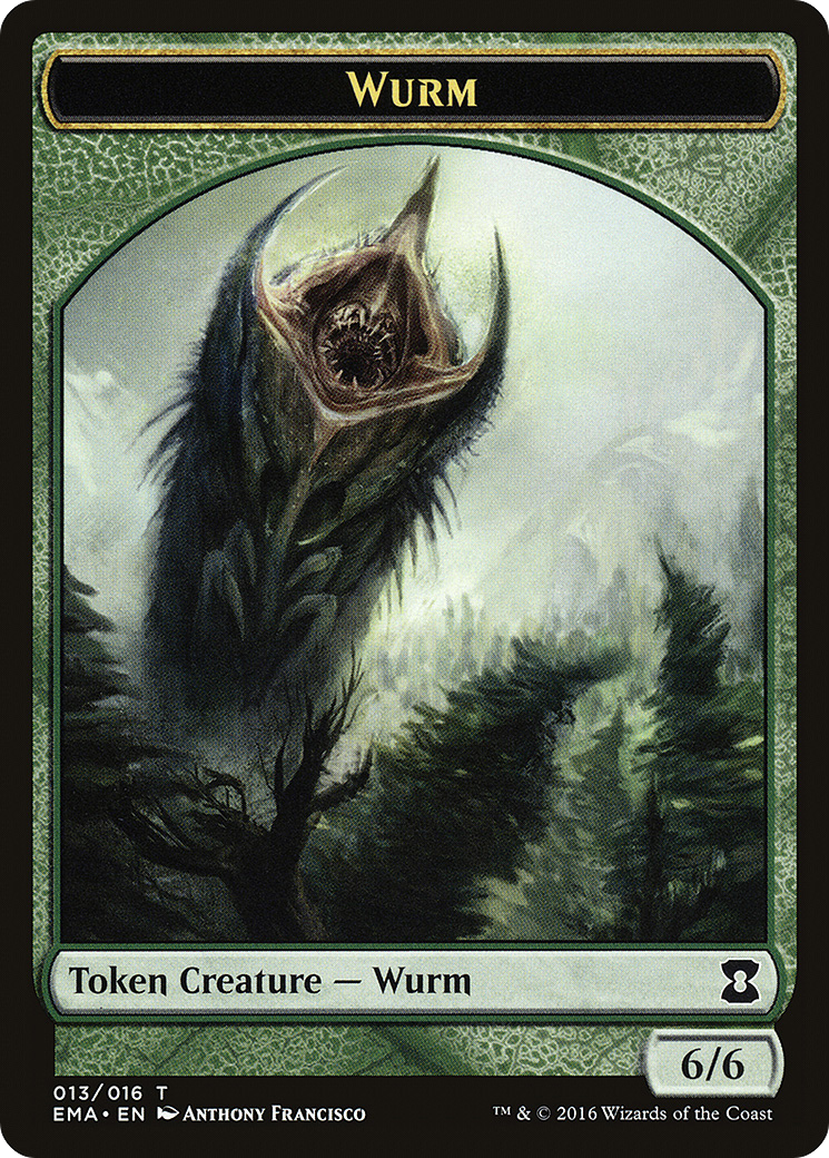 Wurm (TEMA-013) - Eternal Masters Tokens
