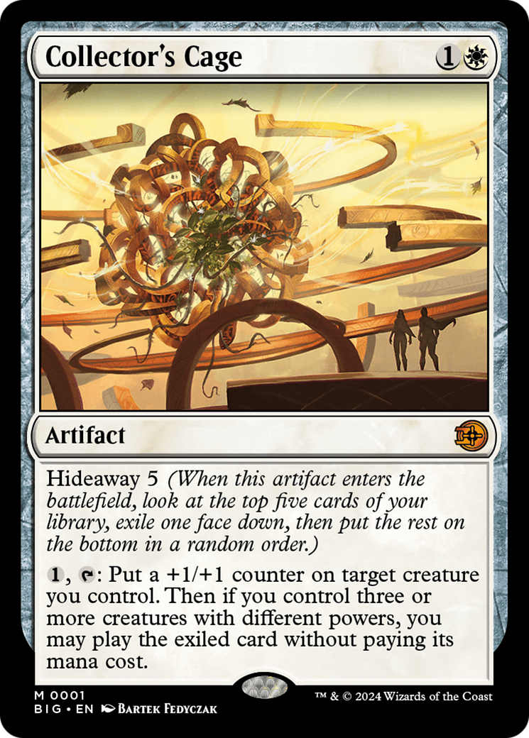 Collector's Cage (BIG-001) - The Big Score - Premium MTG Single from Wizards of the Coast - Just $1.78! Shop now at Game Crave Tournament Store