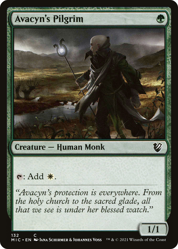 Avacyn's Pilgrim (MIC-132) - Midnight Hunt Commander - Premium MTG Single from Wizards of the Coast - Just $0.10! Shop now at Game Crave Tournament Store