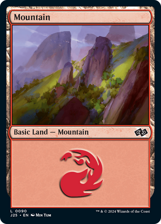 Mountain (J25-090) - Foundations Jumpstart - Premium MTG Single from Wizards of the Coast - Just $0.25! Shop now at Game Crave Tournament Store