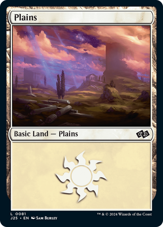 Plains (J25-081) - Foundations Jumpstart - Premium MTG Single from Wizards of the Coast - Just $0.25! Shop now at Game Crave Tournament Store