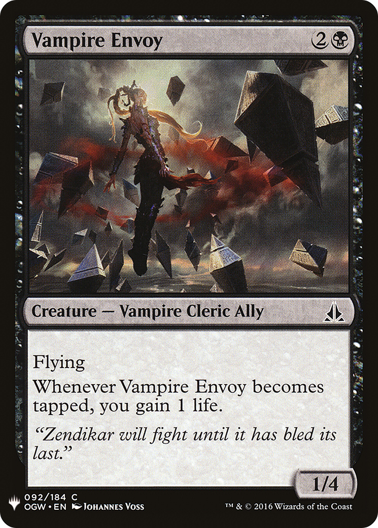 Vampire Envoy (MB1-810) - Mystery Booster