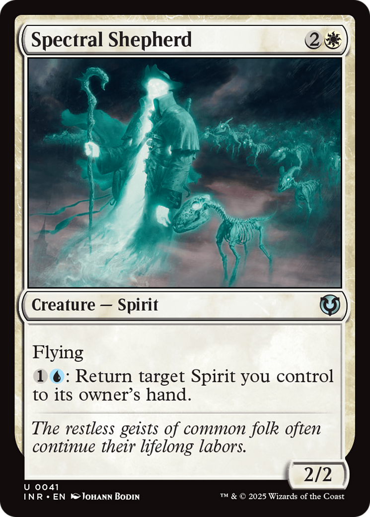 Spectral Shepherd (-041) - Innistrad Remastered Foil - Premium MTG Single from Wizards of the Coast - Just $0.25! Shop now at Game Crave Tournament Store