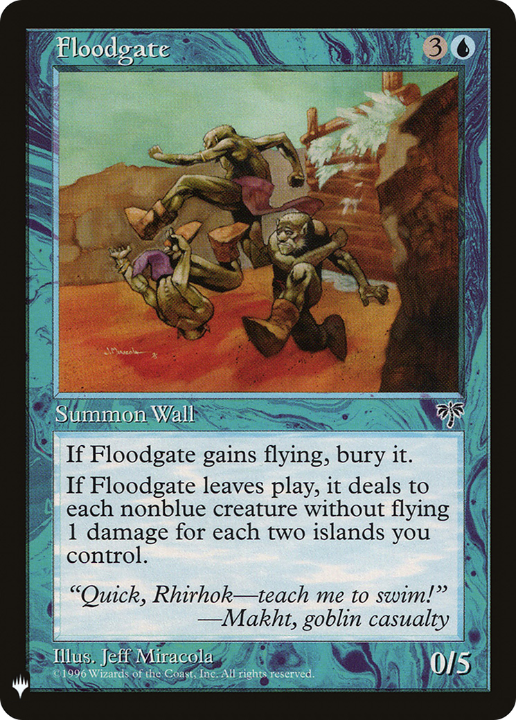 Floodgate (MB1-381) - Mystery Booster