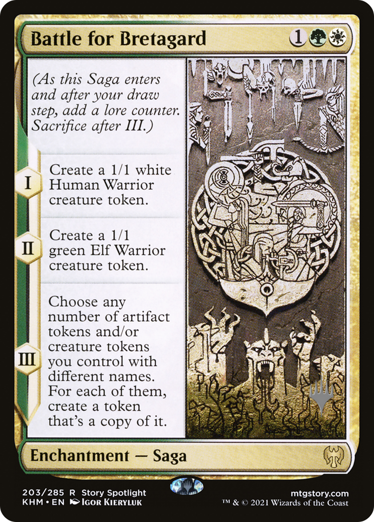 Battle for Bretagard (PKHM-203P) - Kaldheim Promos Foil