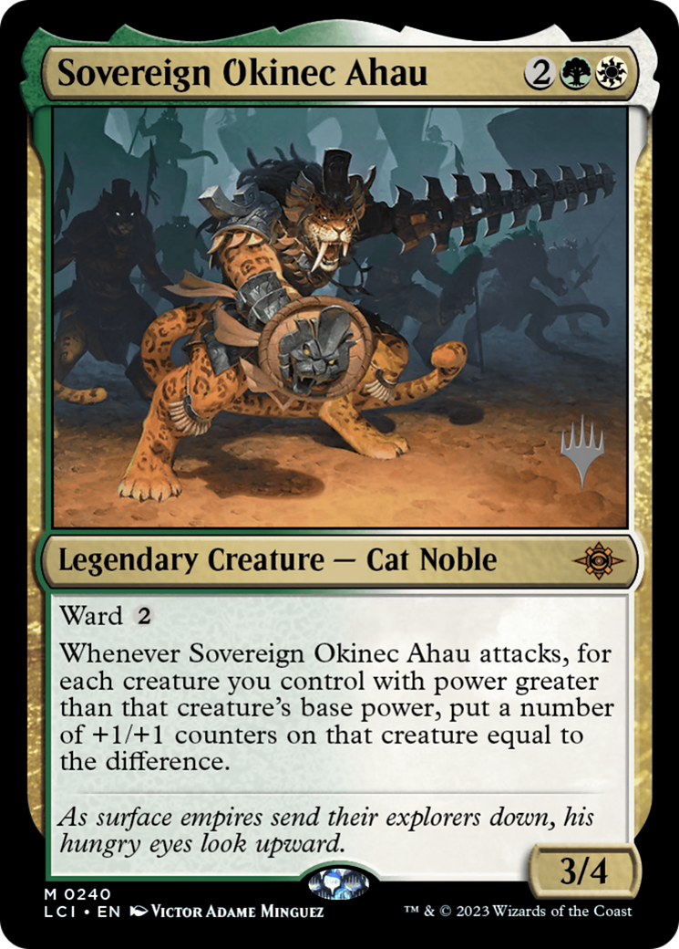 Sovereign Okinec Ahau (PLCI-240P) - The Lost Caverns of Ixalan Promos - Premium MTG Single from Wizards of the Coast - Just $2.99! Shop now at Game Crave Tournament Store