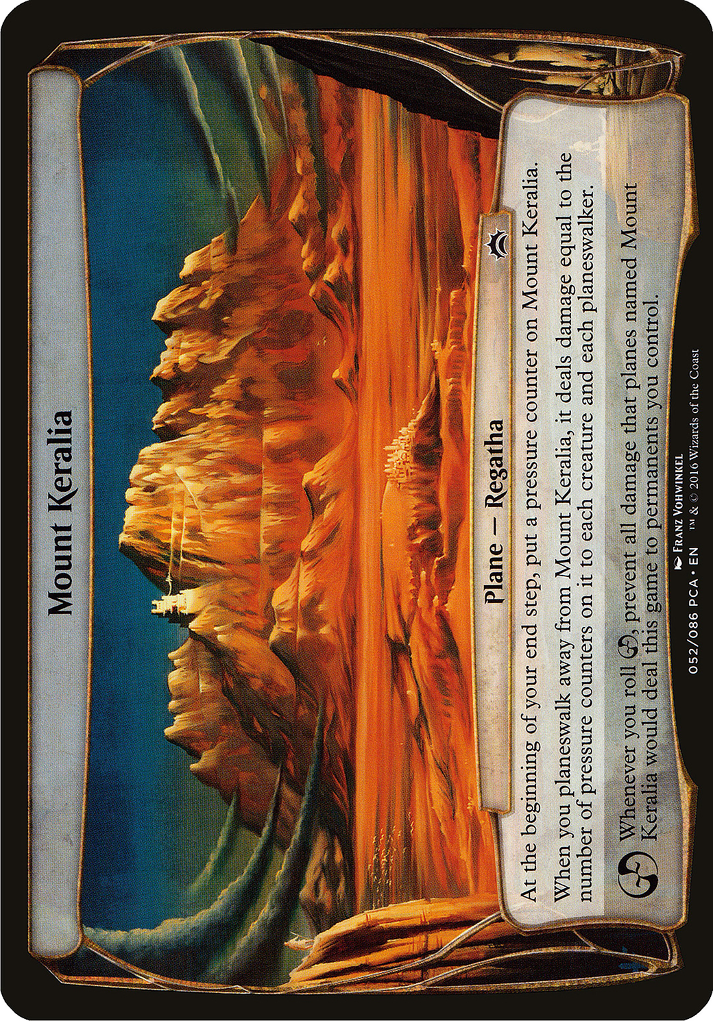 Mount Keralia (OPCA-052) - Planechase Anthology Planes