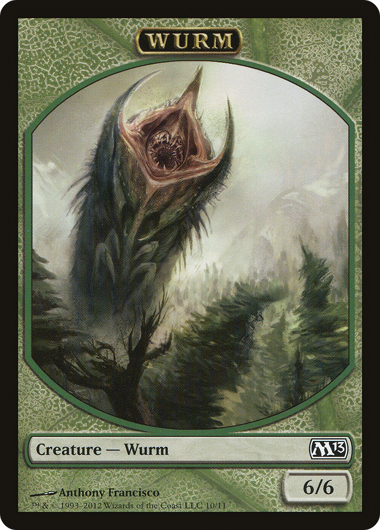 Wurm (TM13-010) - Magic 2013 Tokens