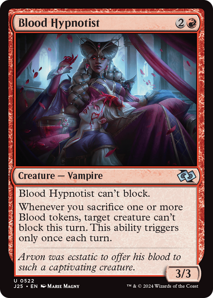 Blood Hypnotist (J25-522) - Foundations Jumpstart - Premium MTG Single from Wizards of the Coast - Just $0.25! Shop now at Game Crave Tournament Store