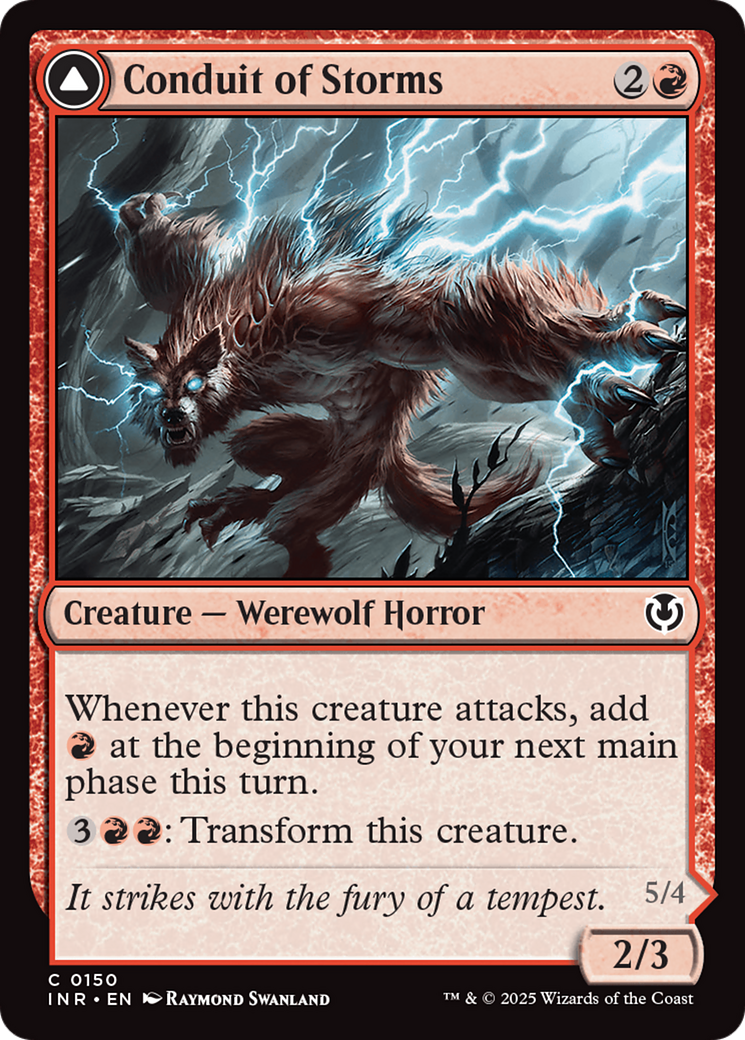 Conduit of Storms (-150) - Innistrad Remastered - Premium MTG Single from Wizards of the Coast - Just $0.25! Shop now at Game Crave Tournament Store