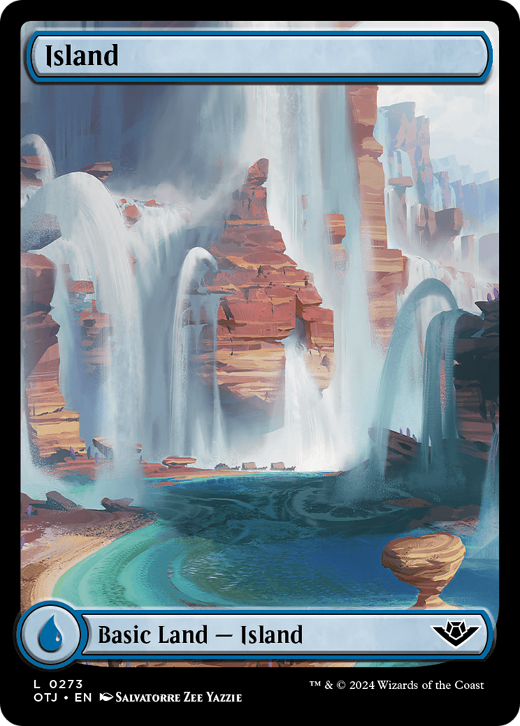 Island (OTJ-273) - Outlaws of Thunder Junction - Premium MTG Single from Wizards of the Coast - Just $0.25! Shop now at Game Crave Tournament Store
