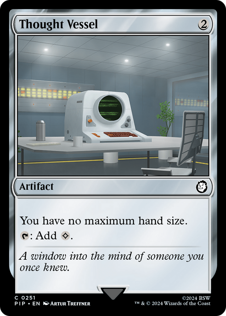 Thought Vessel (PIP-251) - Fallout Foil - Premium MTG Single from Wizards of the Coast - Just $7.23! Shop now at Game Crave Tournament Store