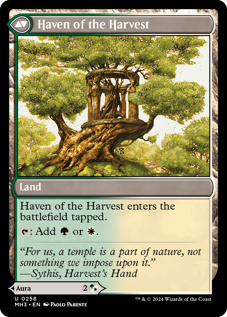 Strength of the Harvest // Haven of the Harvest (MH3-258) - Modern Horizons 3 Foil - Premium MTG Single from Wizards of the Coast - Just $1.33! Shop now at Game Crave Tournament Store