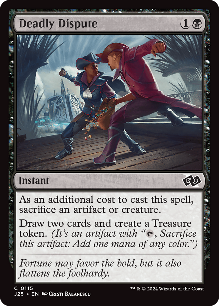 Deadly Dispute (J25-115) - Foundations Jumpstart - Premium MTG Single from Wizards of the Coast - Just $0.29! Shop now at Game Crave Tournament Store
