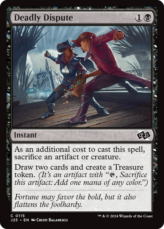 Deadly Dispute (J25-115) - Foundations Jumpstart - Premium MTG Single from Wizards of the Coast - Just $0.29! Shop now at Game Crave Tournament Store