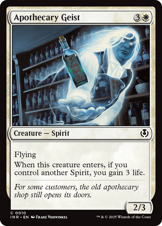 Apothecary Geist (-010) - Innistrad Remastered - Premium MTG Single from Wizards of the Coast - Just $0.25! Shop now at Game Crave Tournament Store