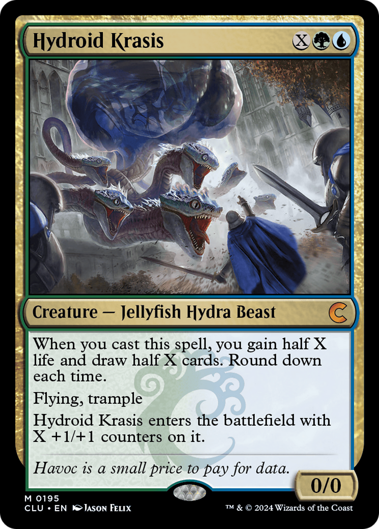 Hydroid Krasis (CLU-195) - Ravnica: Clue Edition - Premium MTG Single from Wizards of the Coast - Just $0.25! Shop now at Game Crave Tournament Store