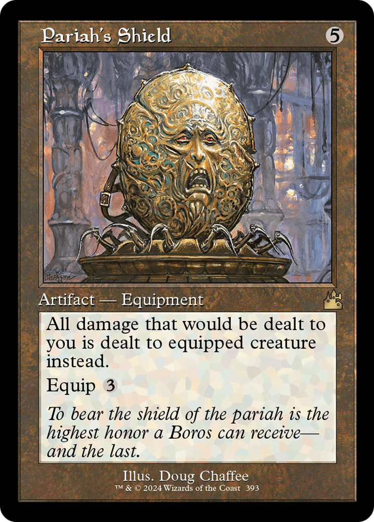 Pariah's Shield (RVR-393) - Ravnica Remastered Foil - Premium MTG Single from Wizards of the Coast - Just $0.29! Shop now at Game Crave Tournament Store